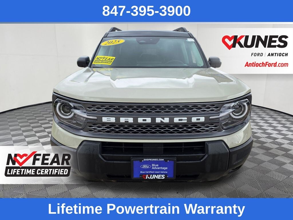 Certified 2025 Ford Bronco Sport Big Bend SUV