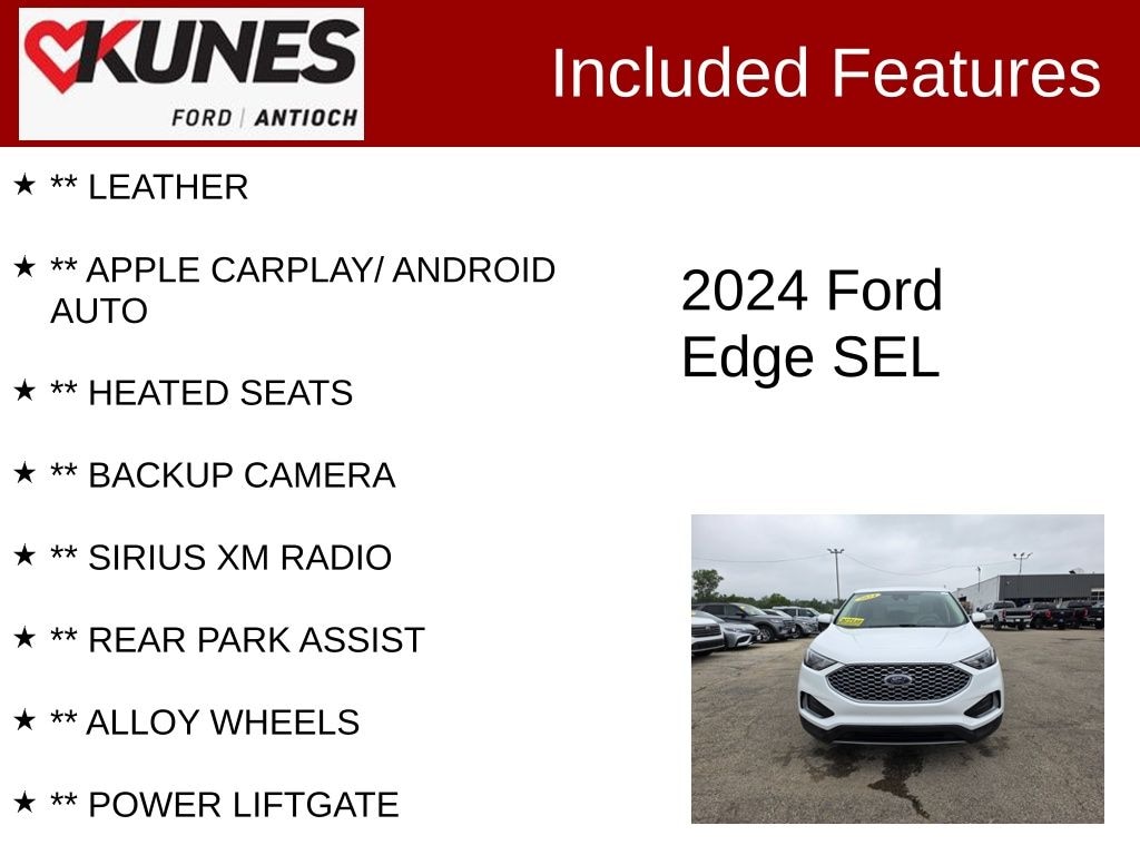 Certified 2024 Ford Edge SUV