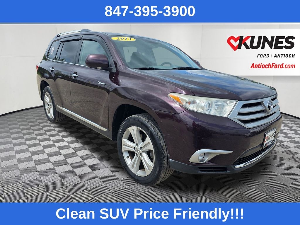 Used 2013 Toyota Highlander 4WD Limited V6 SUV