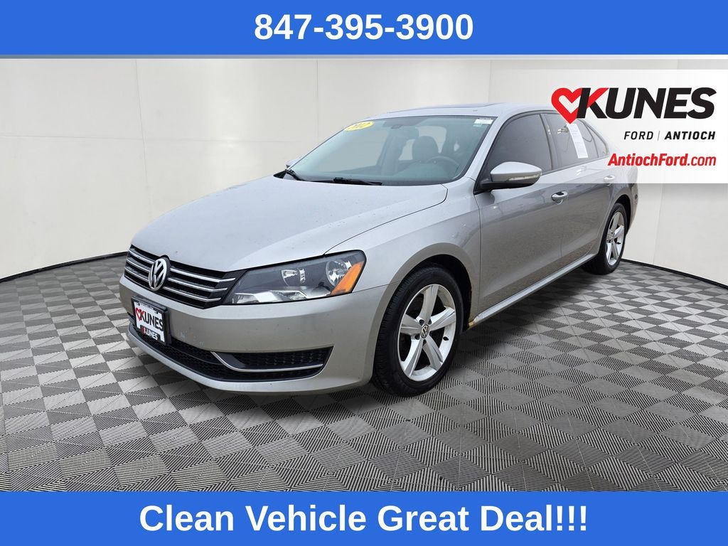 Used 2012 Volkswagen Passat 2.5L SE Sedan