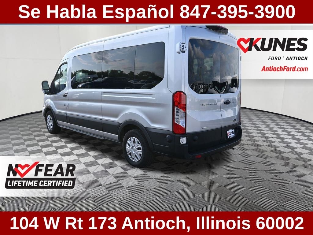 Certified 2024 Ford Transit-350 Passenger Wagon Medium Roof Van