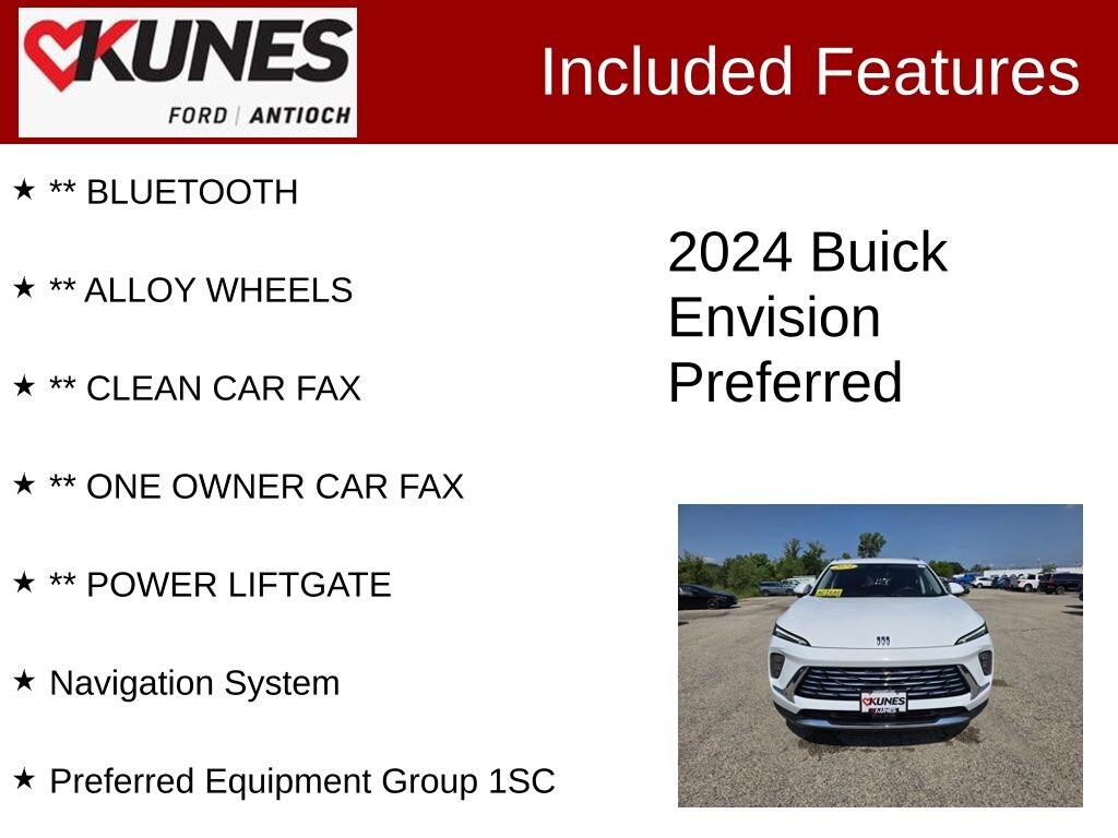 Used 2024 Buick Envision Preferred SUV