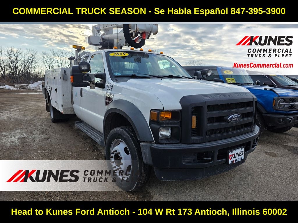 Used 2009 Ford F-550 Chassis Truck Super Cab