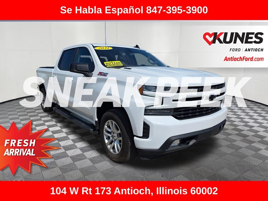 Used 2021 Chevrolet Silverado 1500 RST Truck Crew Cab