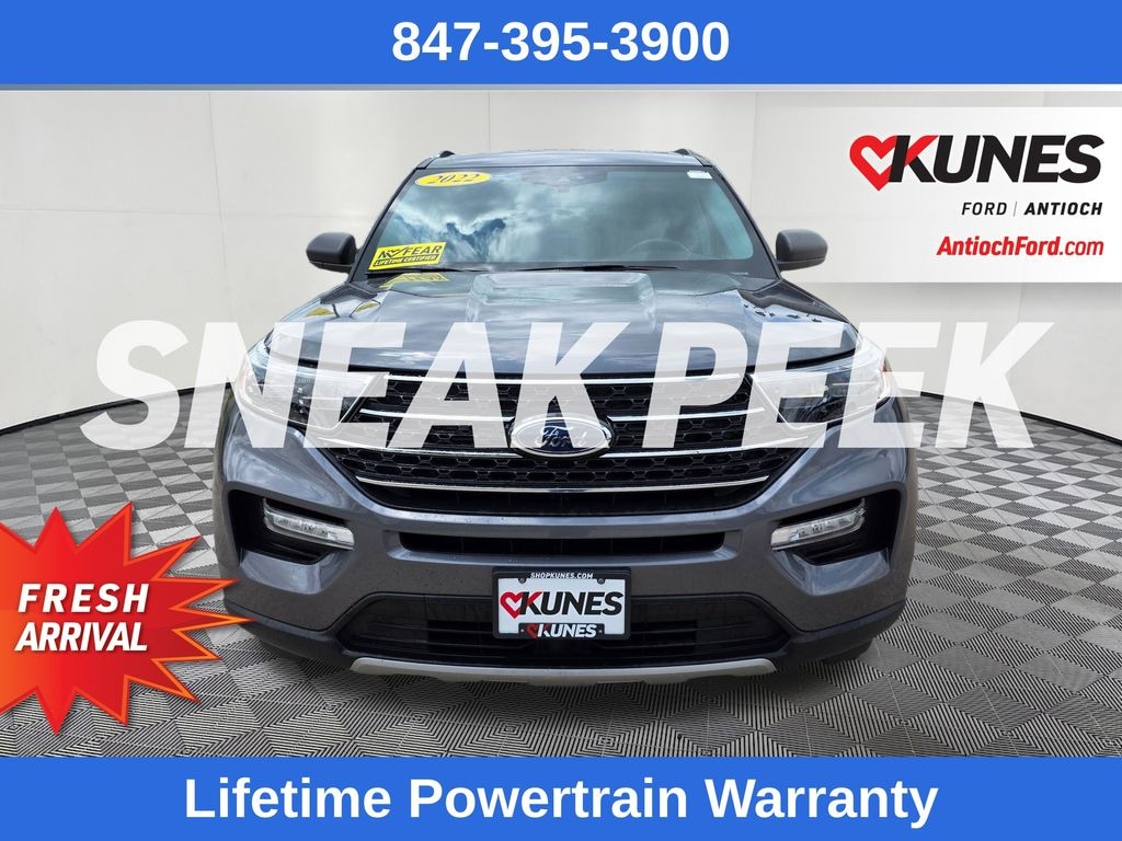 Certified 2022 Ford Explorer XLT SUV