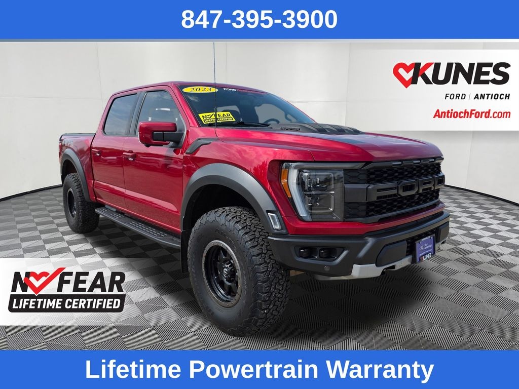 Certified 2023 Ford F-150 Raptor Truck SuperCrew Cab