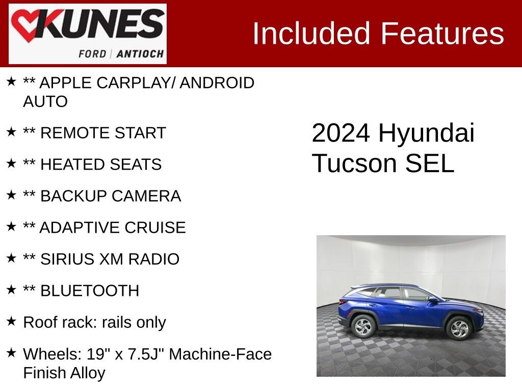 Used 2024 Hyundai Tucson SEL SUV