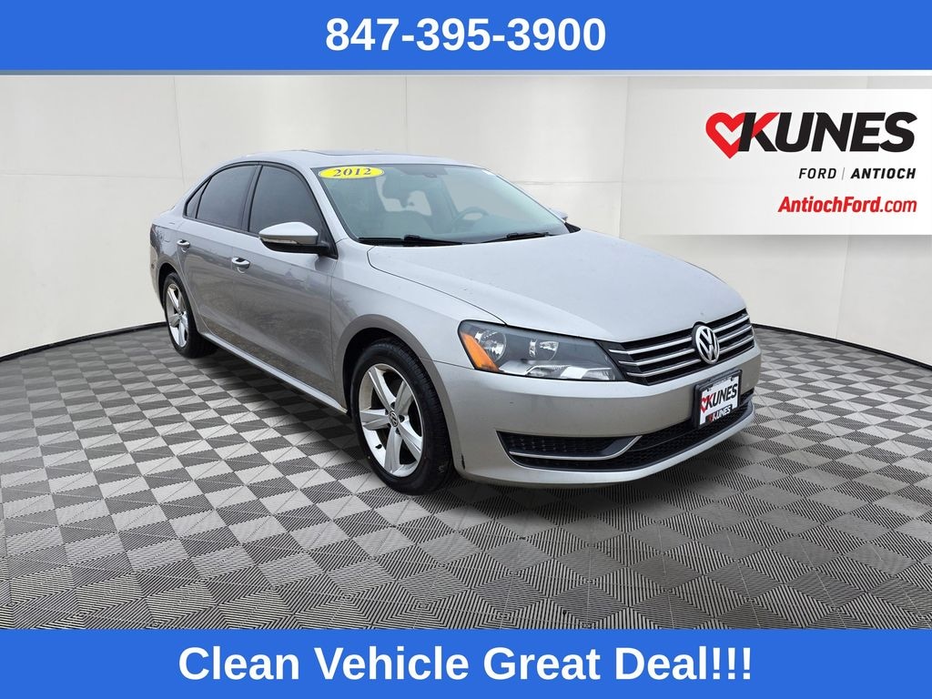 Used 2012 Volkswagen Passat 2.5L SE Sedan