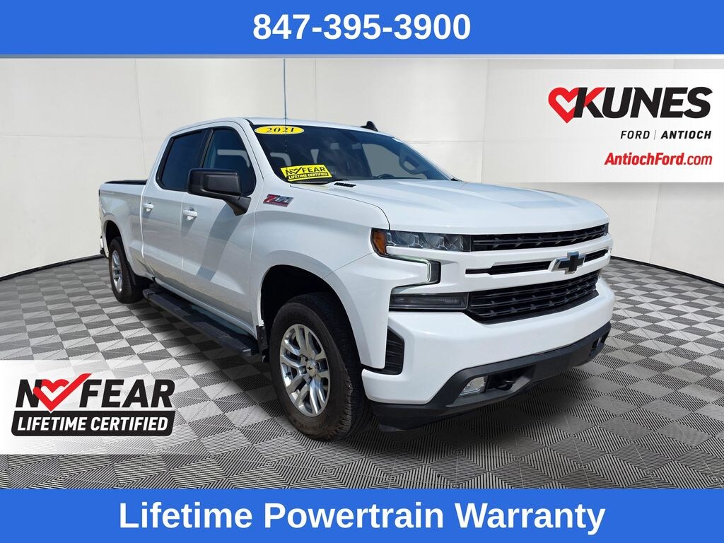 Certified 2021 Chevrolet Silverado 1500 RST Truck Crew Cab