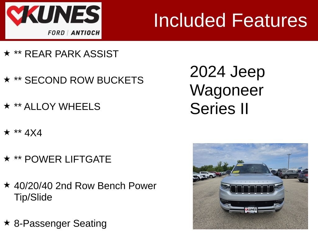 Used 2024 Jeep Wagoneer Series II SUV