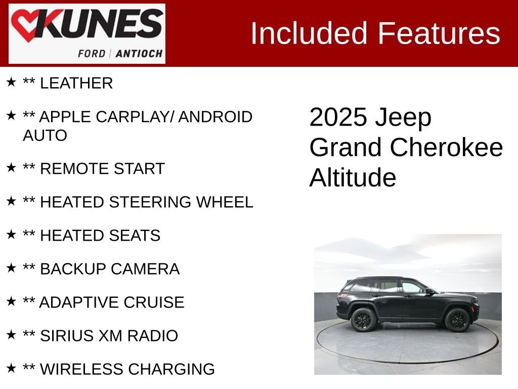 Certified 2025 Jeep Grand Cherokee Laredo SUV
