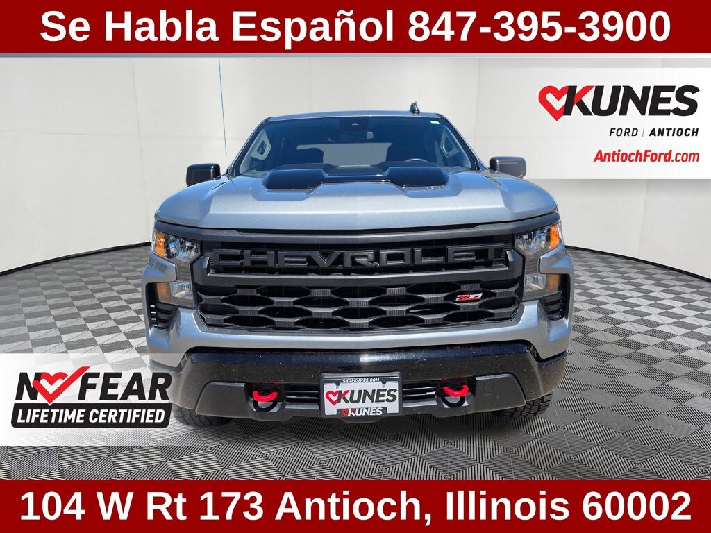 Used 2024 Chevrolet Silverado 1500 Custom Trail Boss Truck Crew Cab