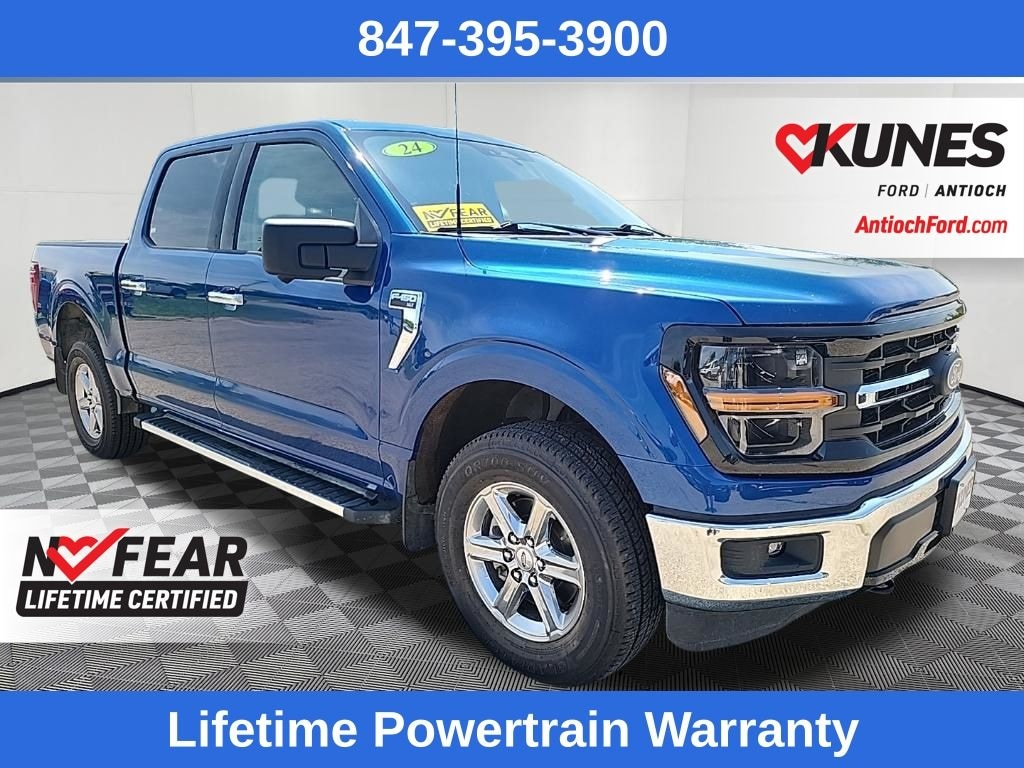 Certified 2024 Ford F-150 XLT Truck SuperCrew Cab