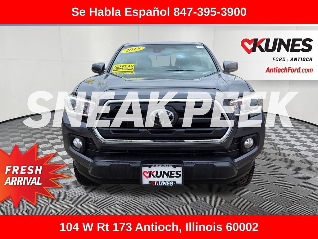 Used 2018 Toyota Tacoma SR5 V6 Truck Double Cab