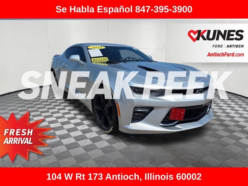 Used 2018 Chevrolet Camaro 1SS Coupe