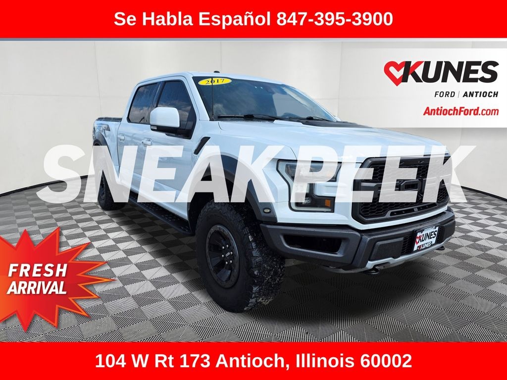 Used 2017 Ford F-150 Raptor Truck SuperCrew Cab