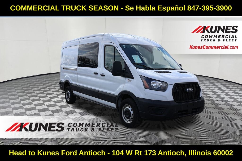 Certified 2024 Ford Transit-250 Cargo Base Van Medium Roof Van