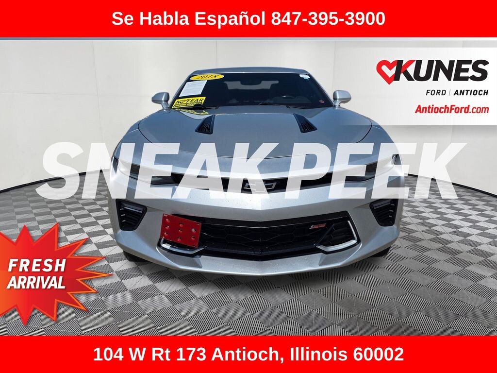 Used 2018 Chevrolet Camaro 1SS Coupe