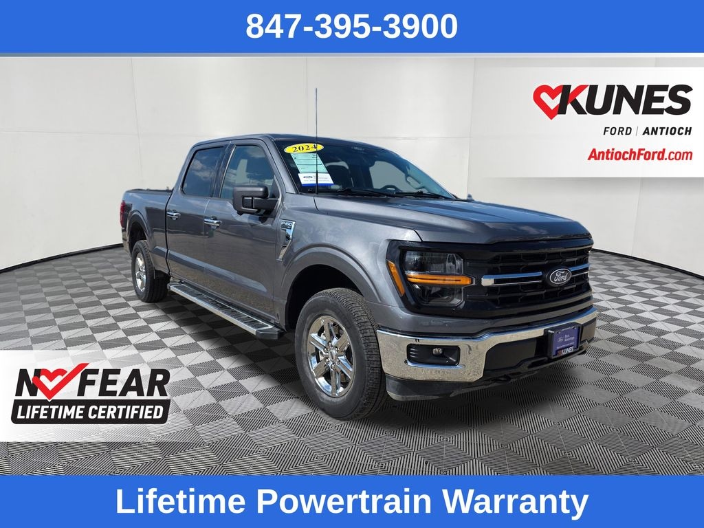 Certified 2024 Ford F-150 XLT Truck SuperCrew Cab