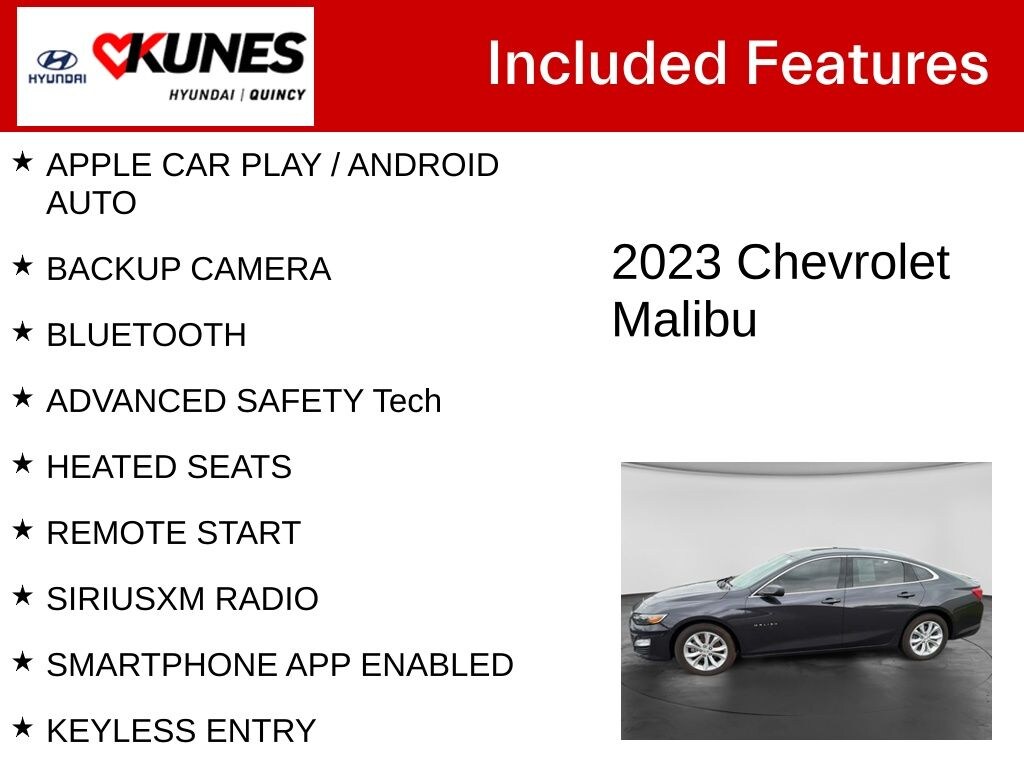 Used 2023 Chevrolet Malibu 1LT Sedan