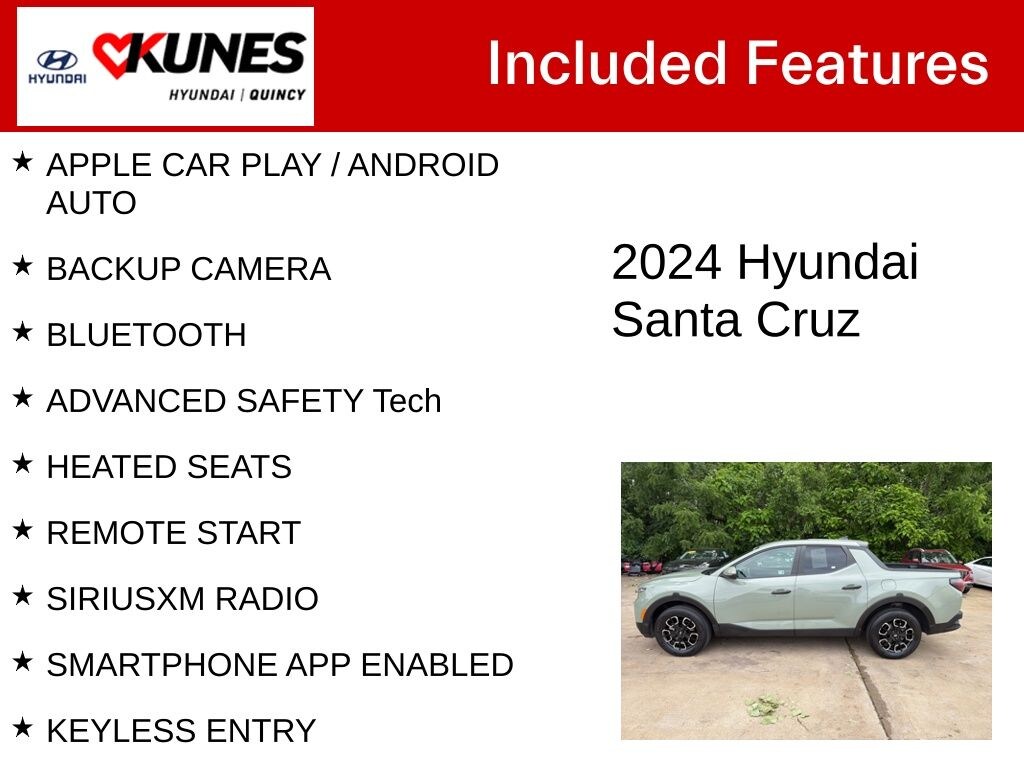 Used 2024 Hyundai Santa Cruz 2.5L SEL Truck Crew Cab