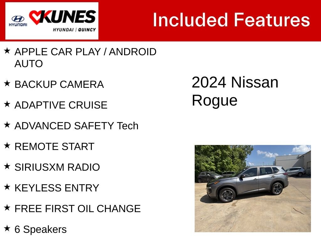 Used 2024 Nissan Rogue SV SUV