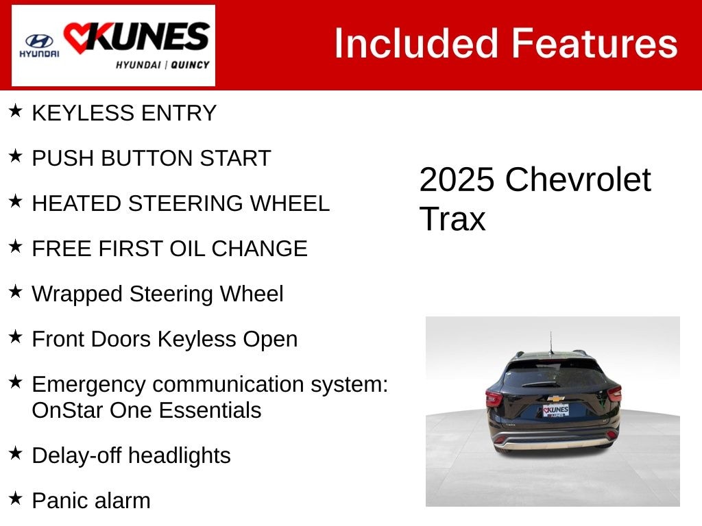 Used 2025 Chevrolet Trax LT SUV