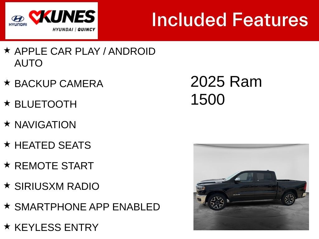 Used 2025 Ram 1500 Laramie Truck Crew Cab