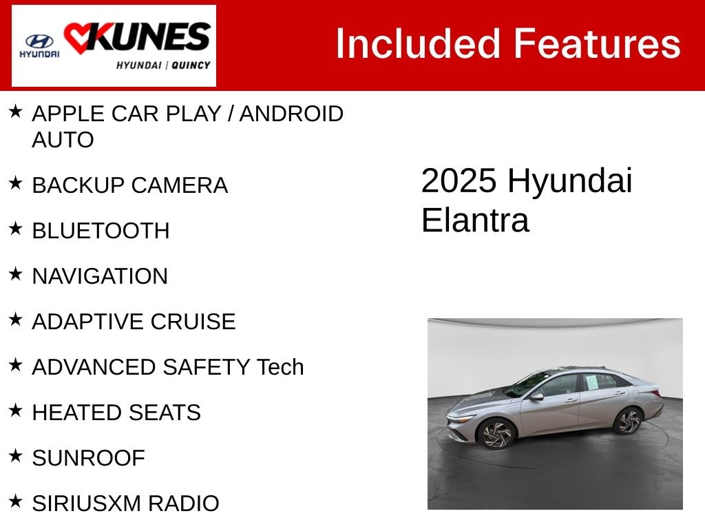 Used 2025 Hyundai Elantra SEL Convenience Sedan