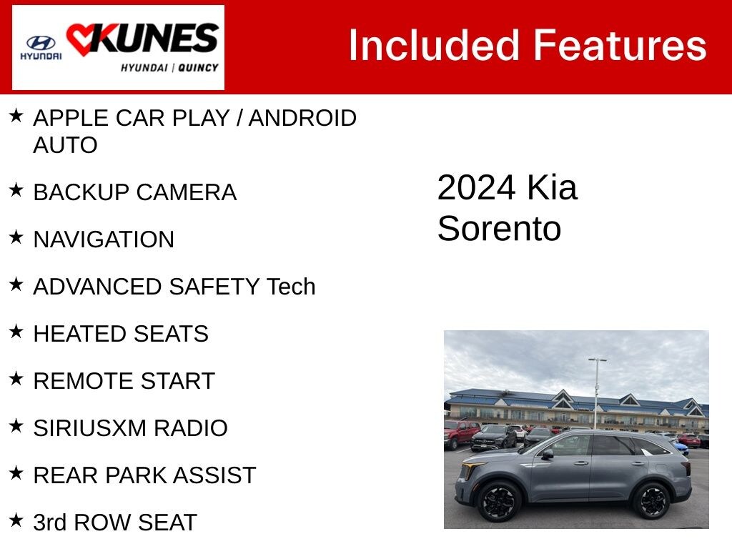 Used 2024 Kia Sorento S SUV