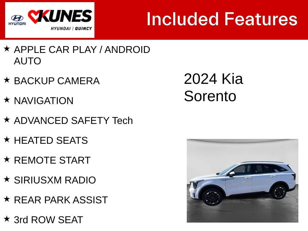 Used 2024 Kia Sorento S SUV