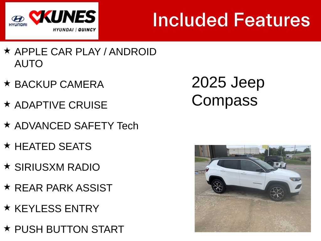 Used 2025 Jeep Compass Limited SUV