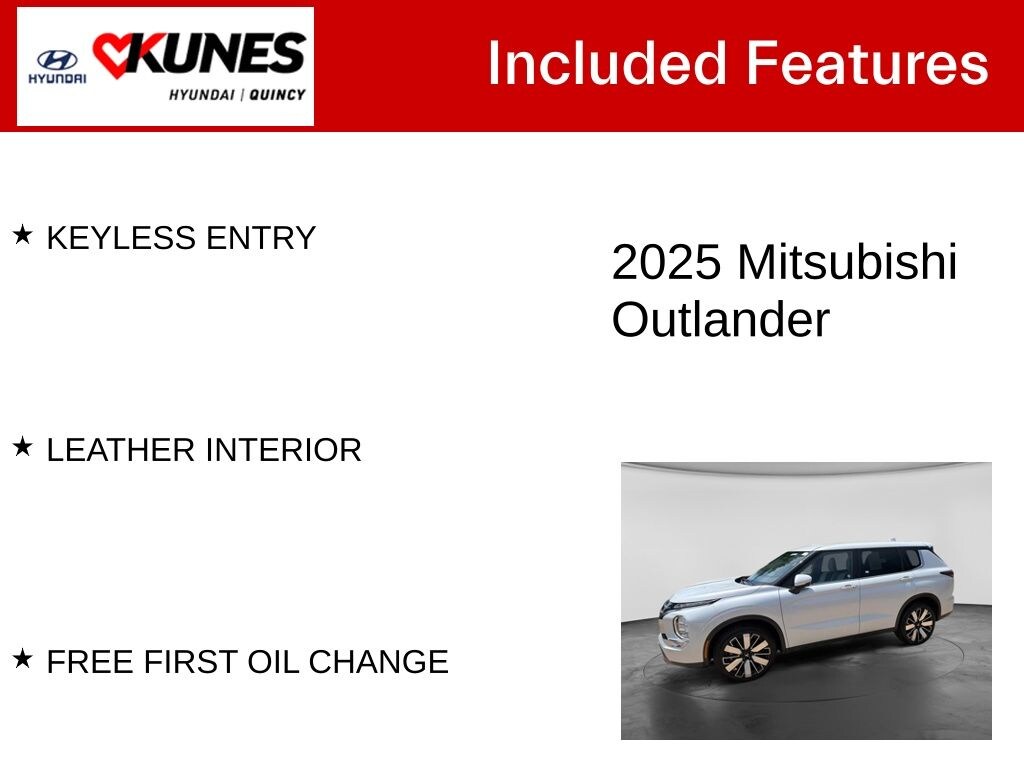 Used 2025 Mitsubishi Outlander SE SUV