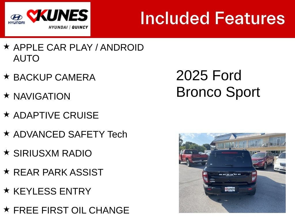 Used 2025 Ford Bronco Sport Big Bend SUV
