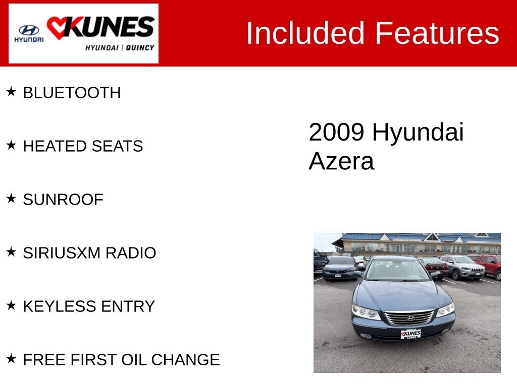 Used 2009 Hyundai Azera GLS Sedan