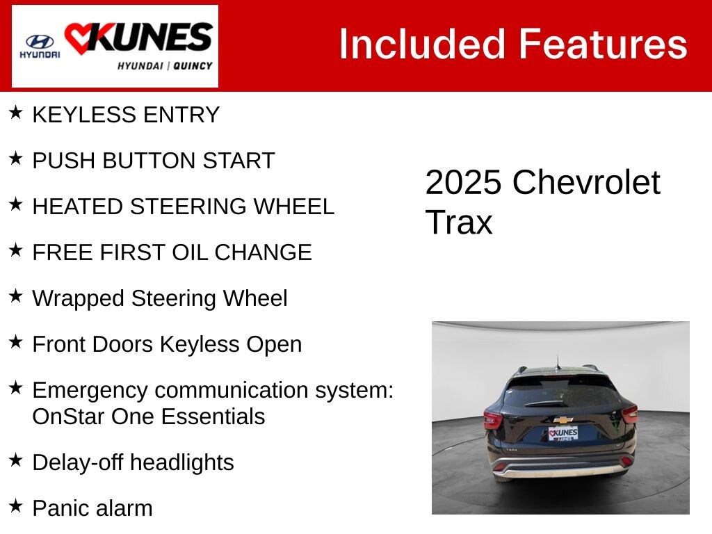 Used 2025 Chevrolet Trax LT SUV