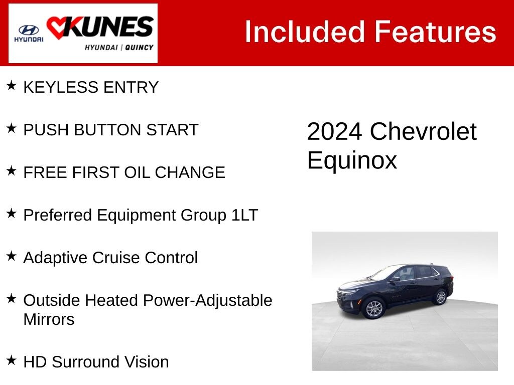 Used 2024 Chevrolet Equinox LT w/1LT SUV