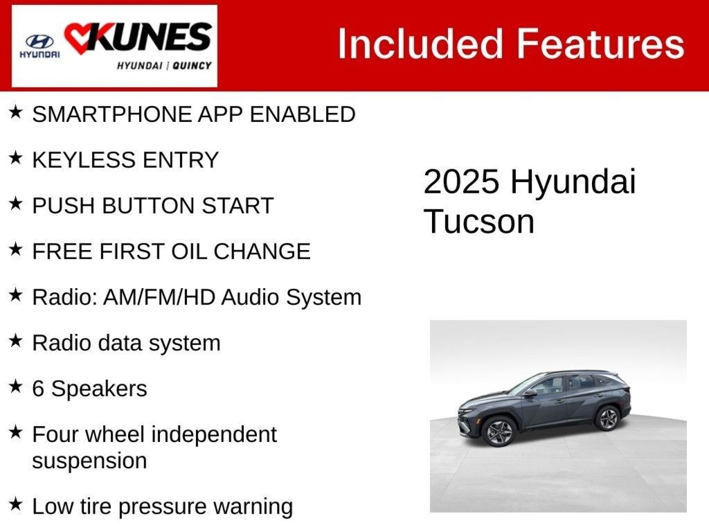 Used 2025 Hyundai Tucson SEL Convenience SUV