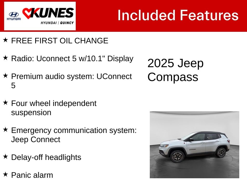 Used 2025 Jeep Compass Trailhawk SUV