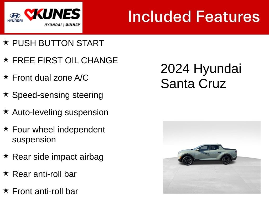 Used 2024 Hyundai Santa Cruz 2.5L SEL Truck Crew Cab