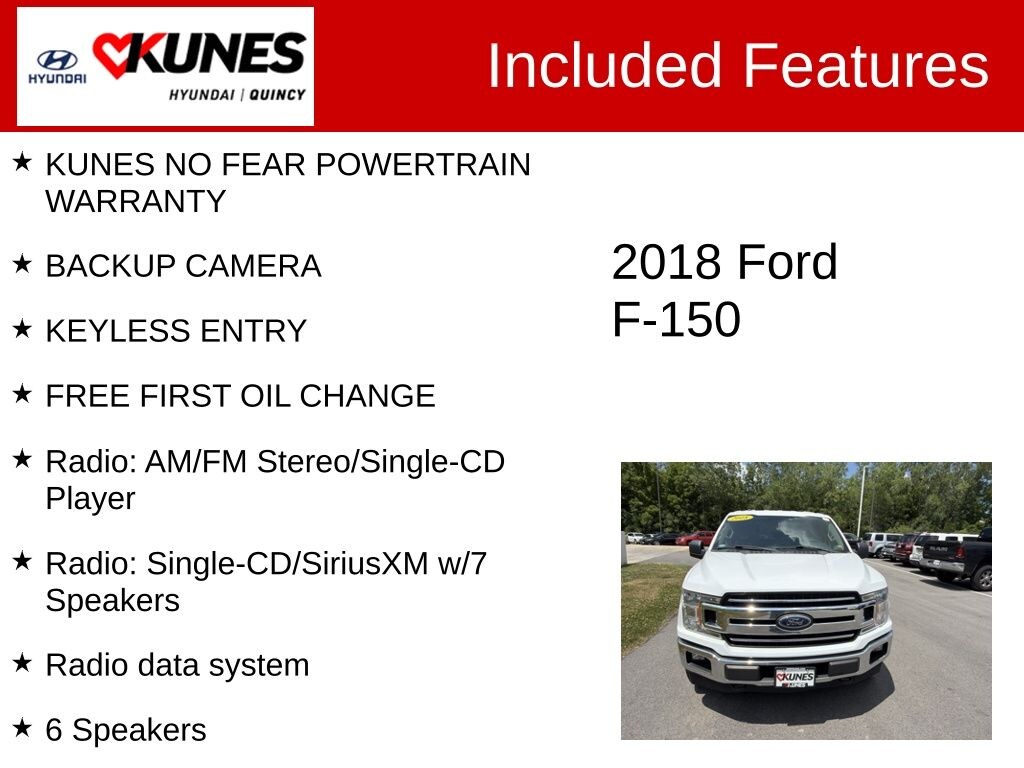 Used 2018 Ford F-150 Truck SuperCab Styleside