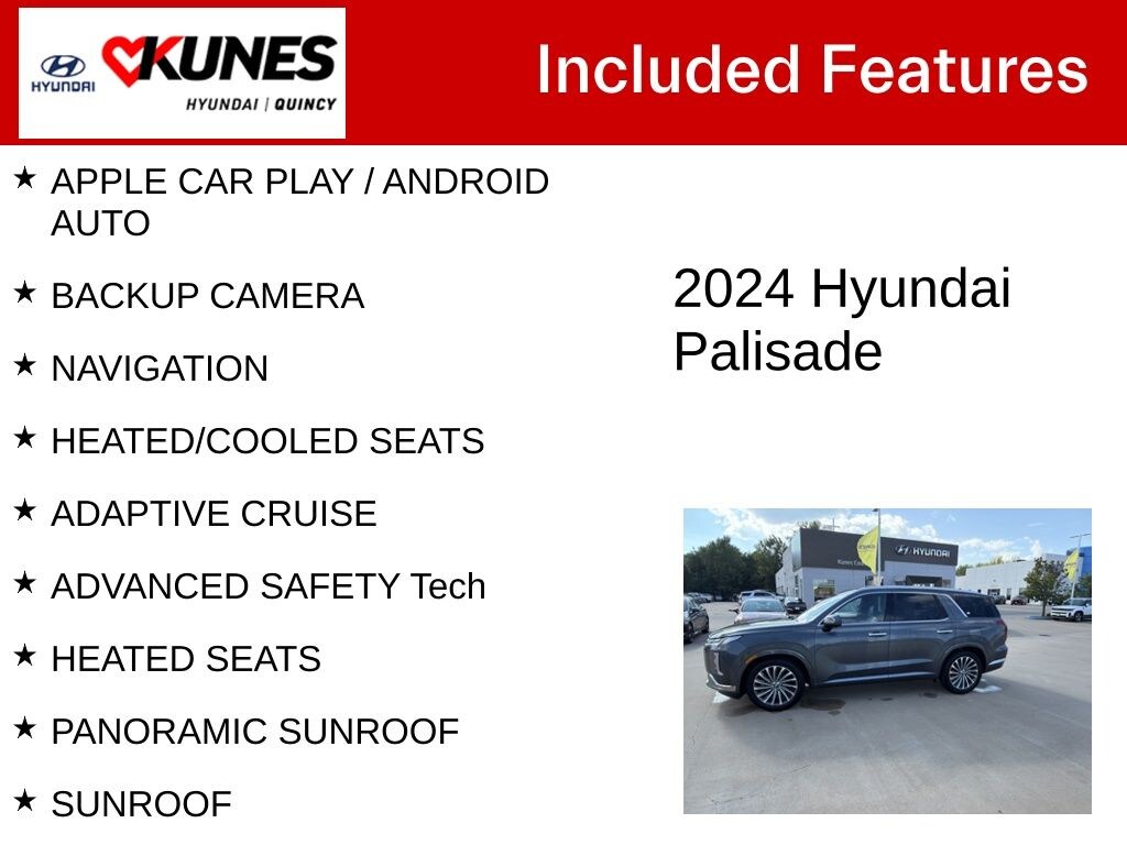 Used 2024 Hyundai Palisade Calligraphy SUV