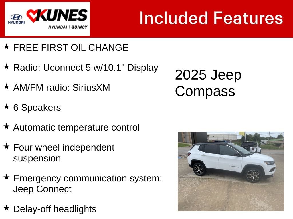 Used 2025 Jeep Compass Limited SUV