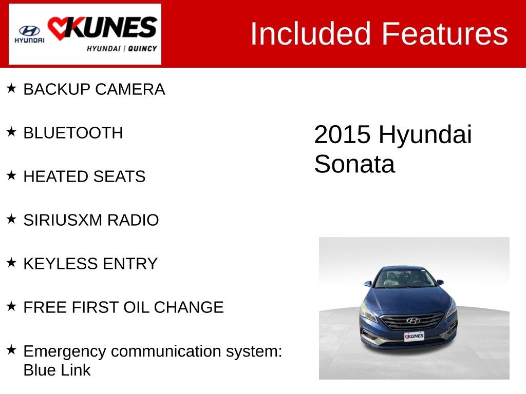 Used 2015 Hyundai Sonata Sport Sedan