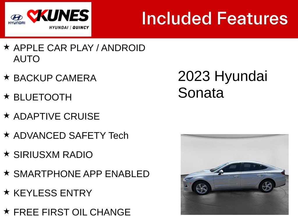 Used 2023 Hyundai Sonata SE Sedan