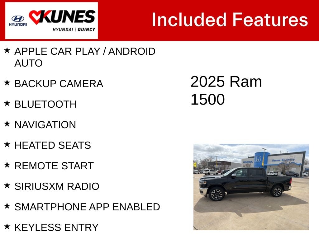 Used 2025 Ram 1500 Laramie Truck Crew Cab