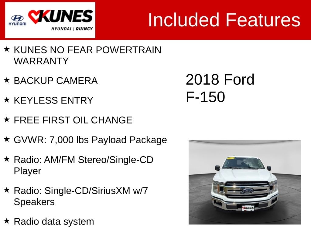 Used 2018 Ford F-150 Truck SuperCab Styleside