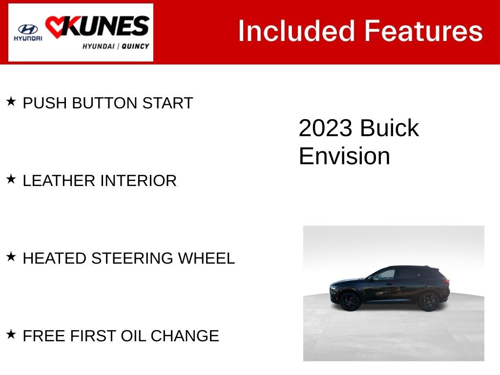 Used 2023 Buick Envision Essence SUV