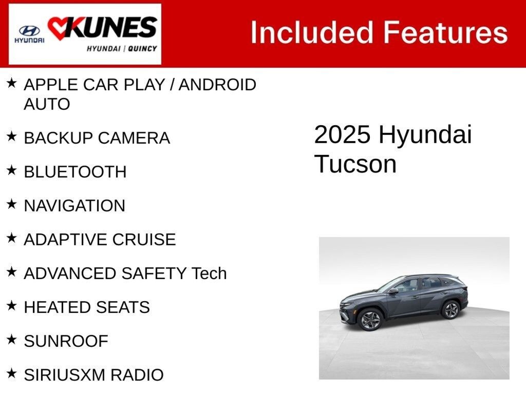 Used 2025 Hyundai Tucson SEL Convenience SUV