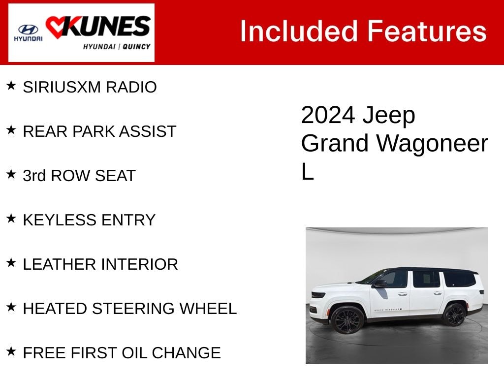 Used 2024 Jeep Grand Wagoneer L Series II SUV